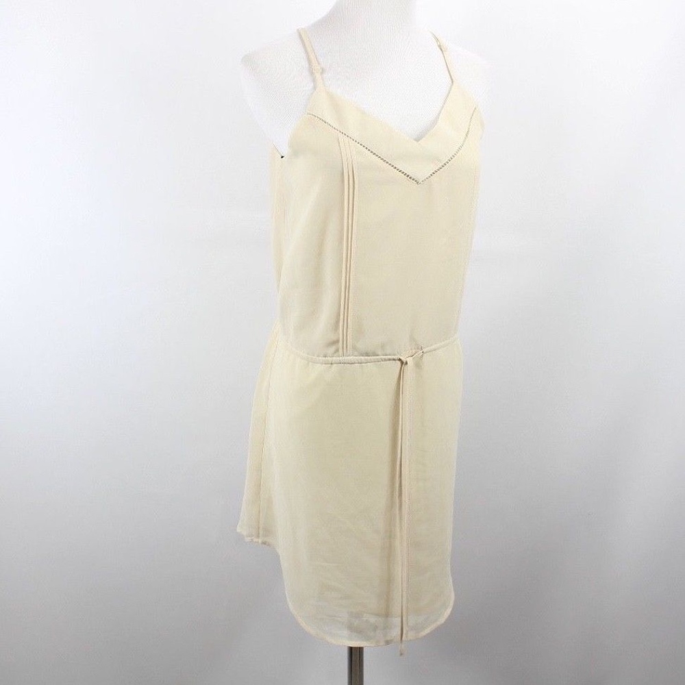 New Angl V-Line Drawstring Cami Dress Size Small